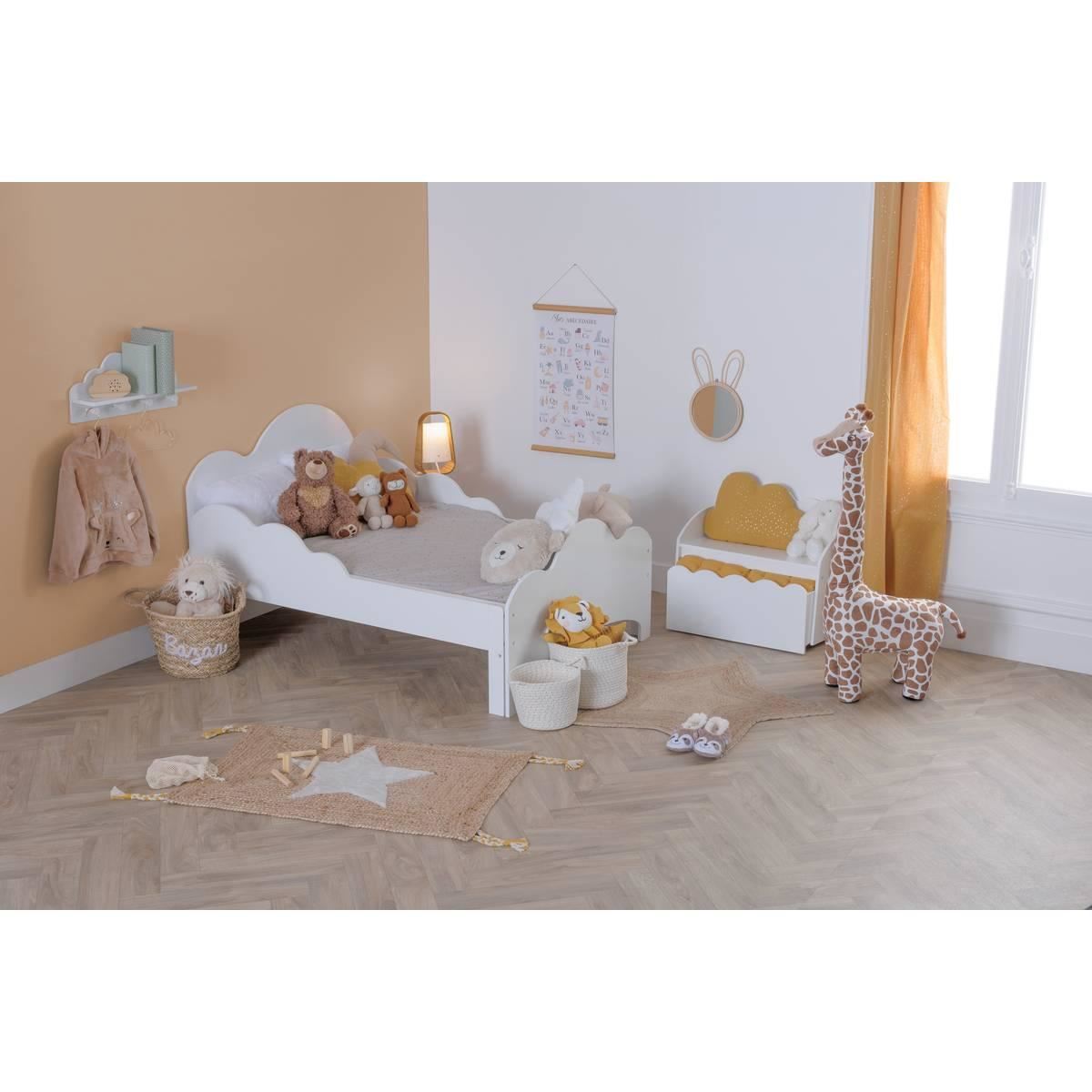 Kindertafel-D60cm-Douceur-wit