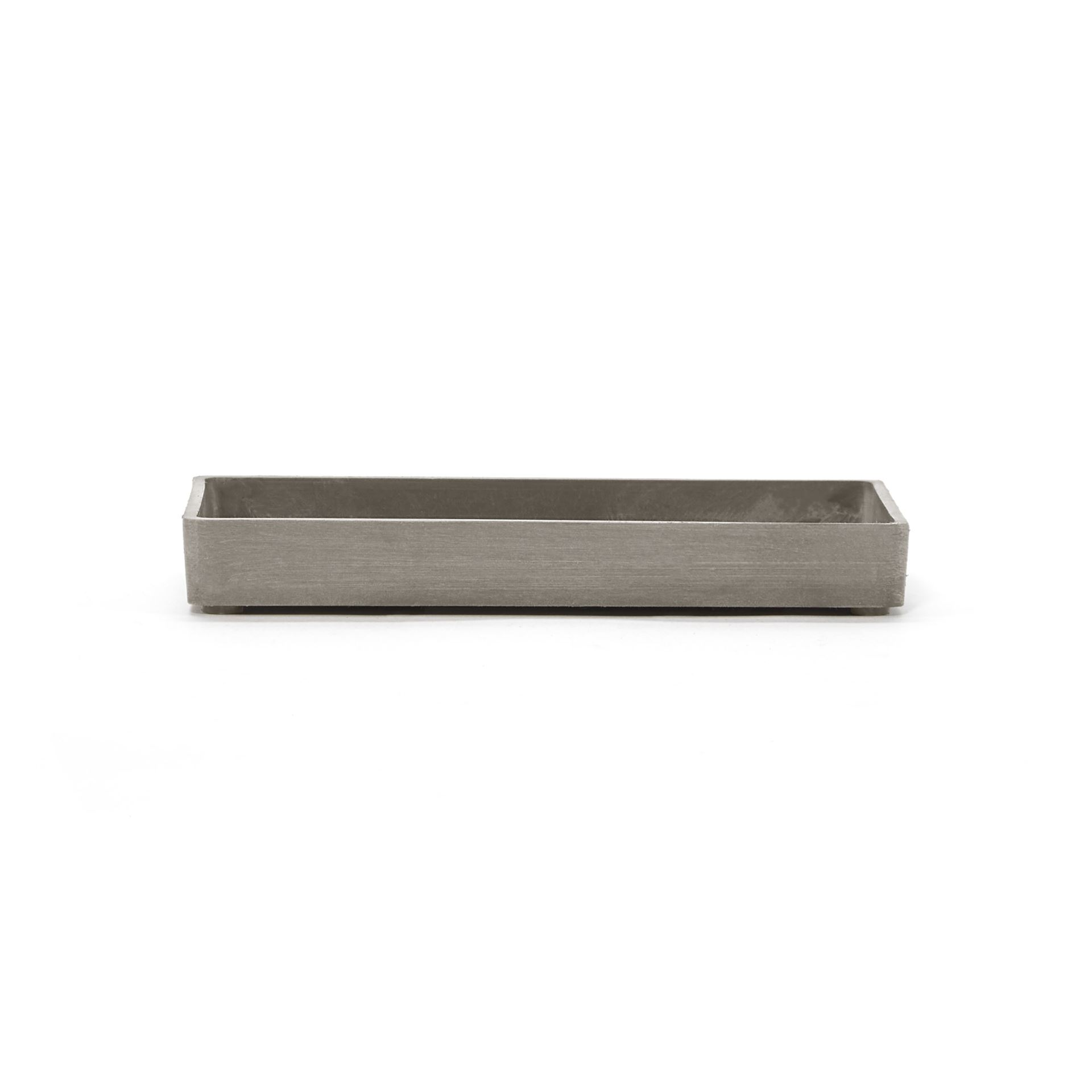 Ecopots Display Platter 20 - Taupe - 20 x 10 x H2,5 cm - Rechthoekige taupe onderschotel