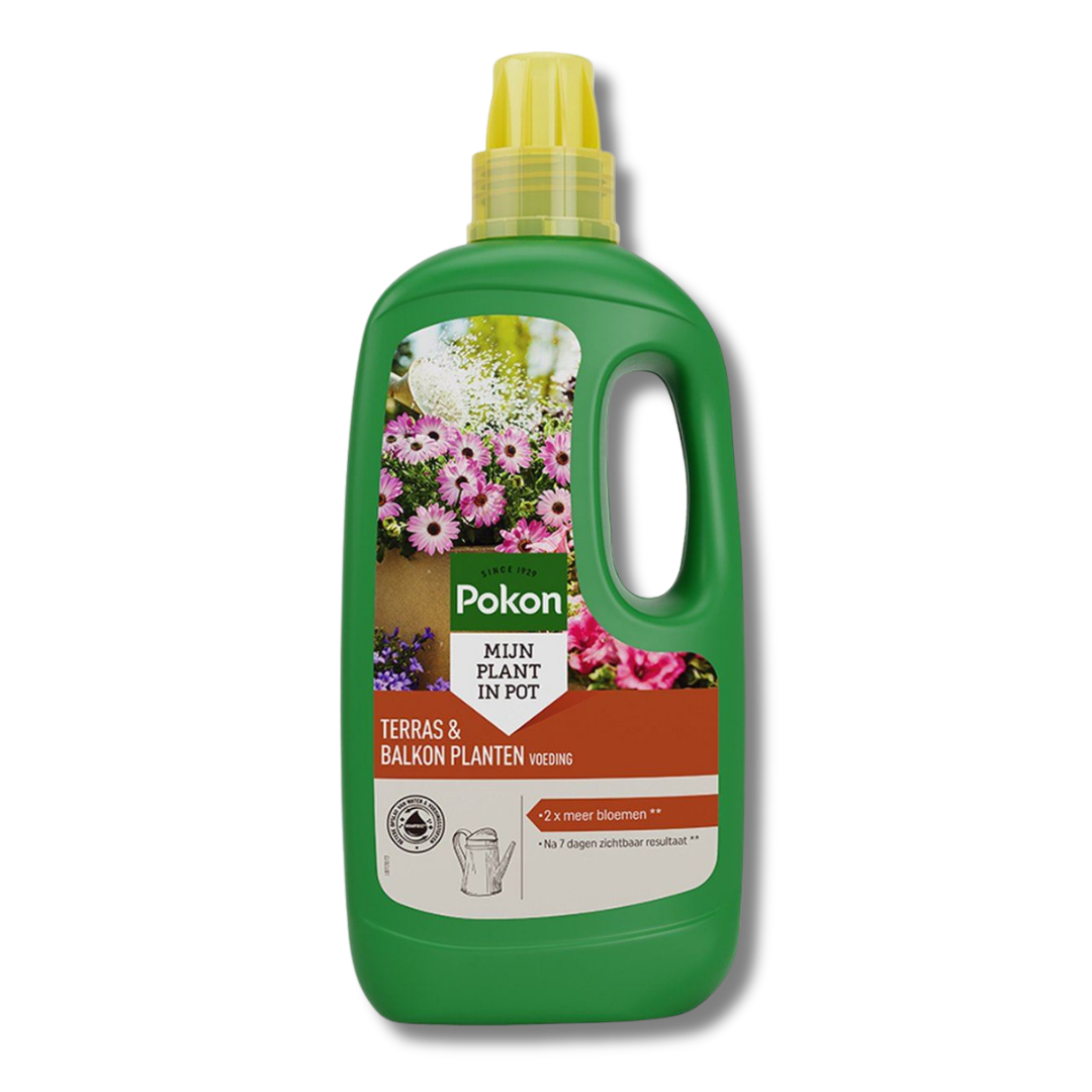 Pokon vloeibare meststof voor terras- & balkonplanten - 1 L