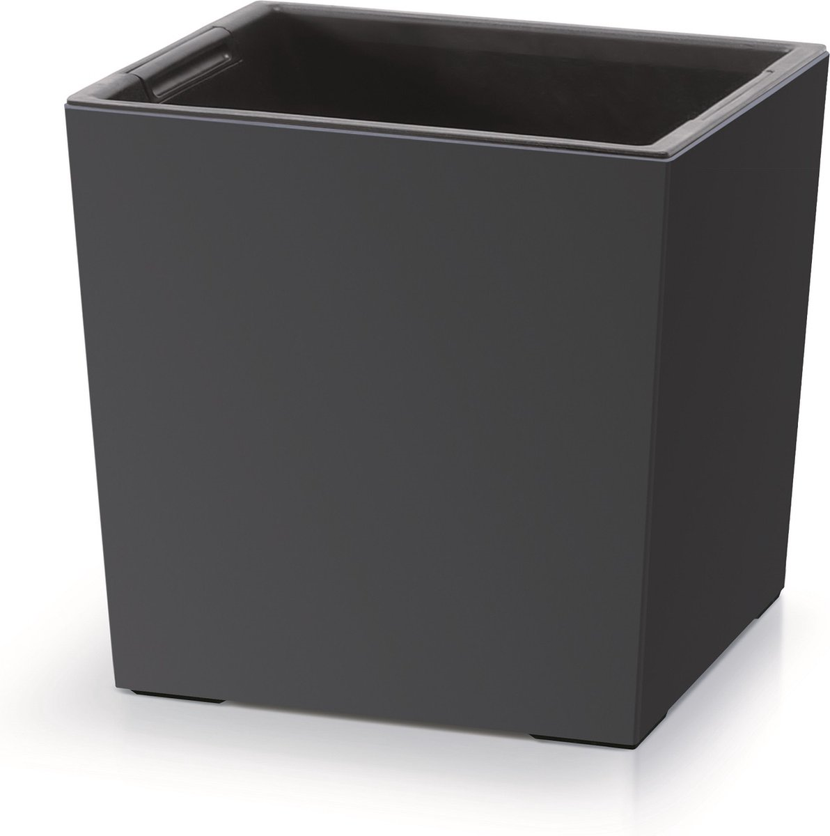 Prosperplast Urbi Square Low Planter - 29,5 x 29 cm - Anthracite