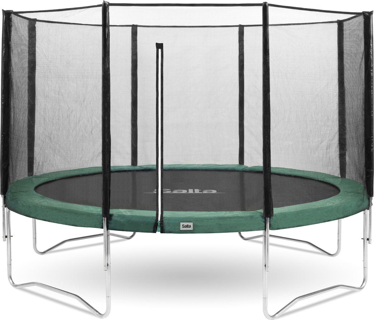 Salta Combo trampoline - Ø366cm - Rond groen