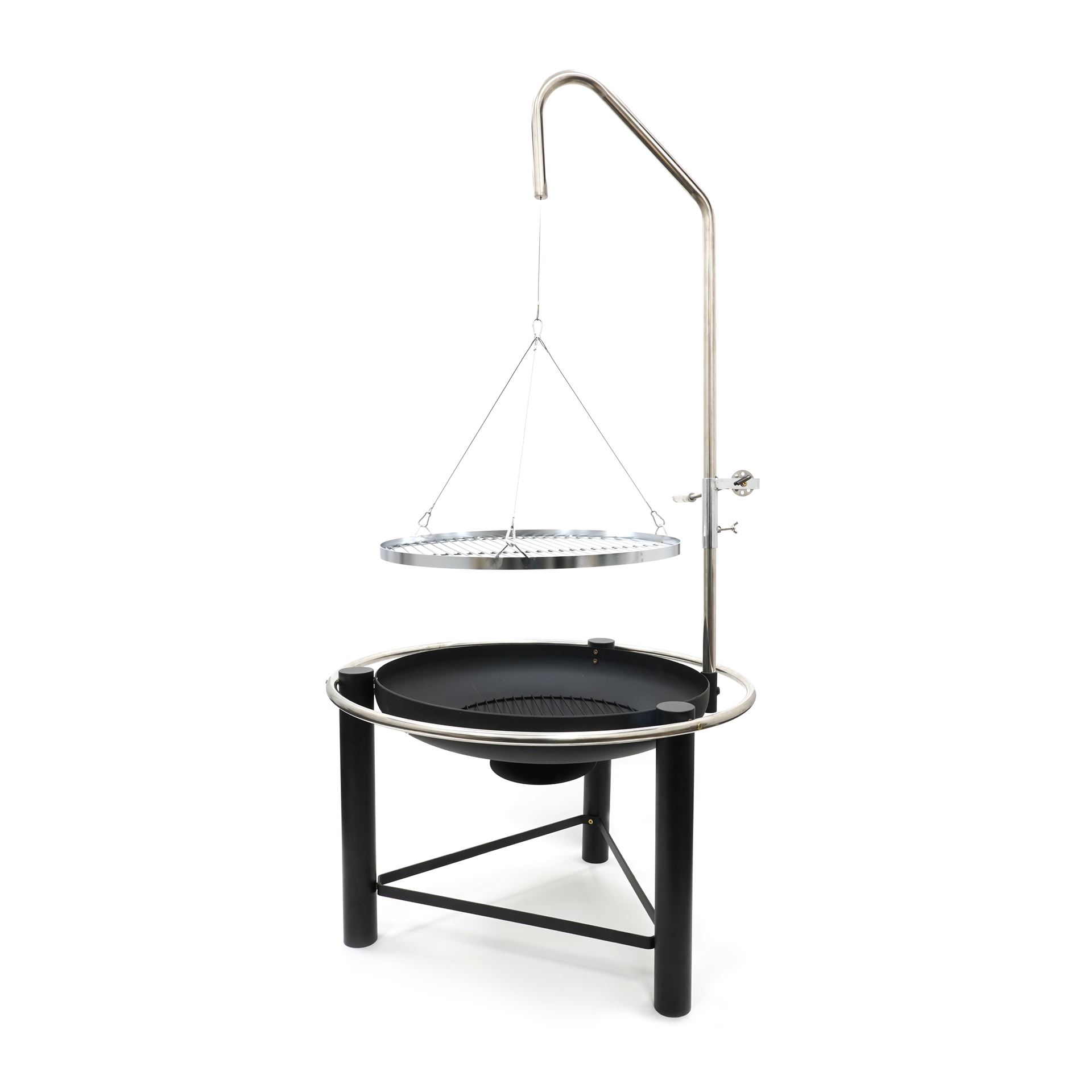 PENDAL-vuurkorf-met-swing-grill