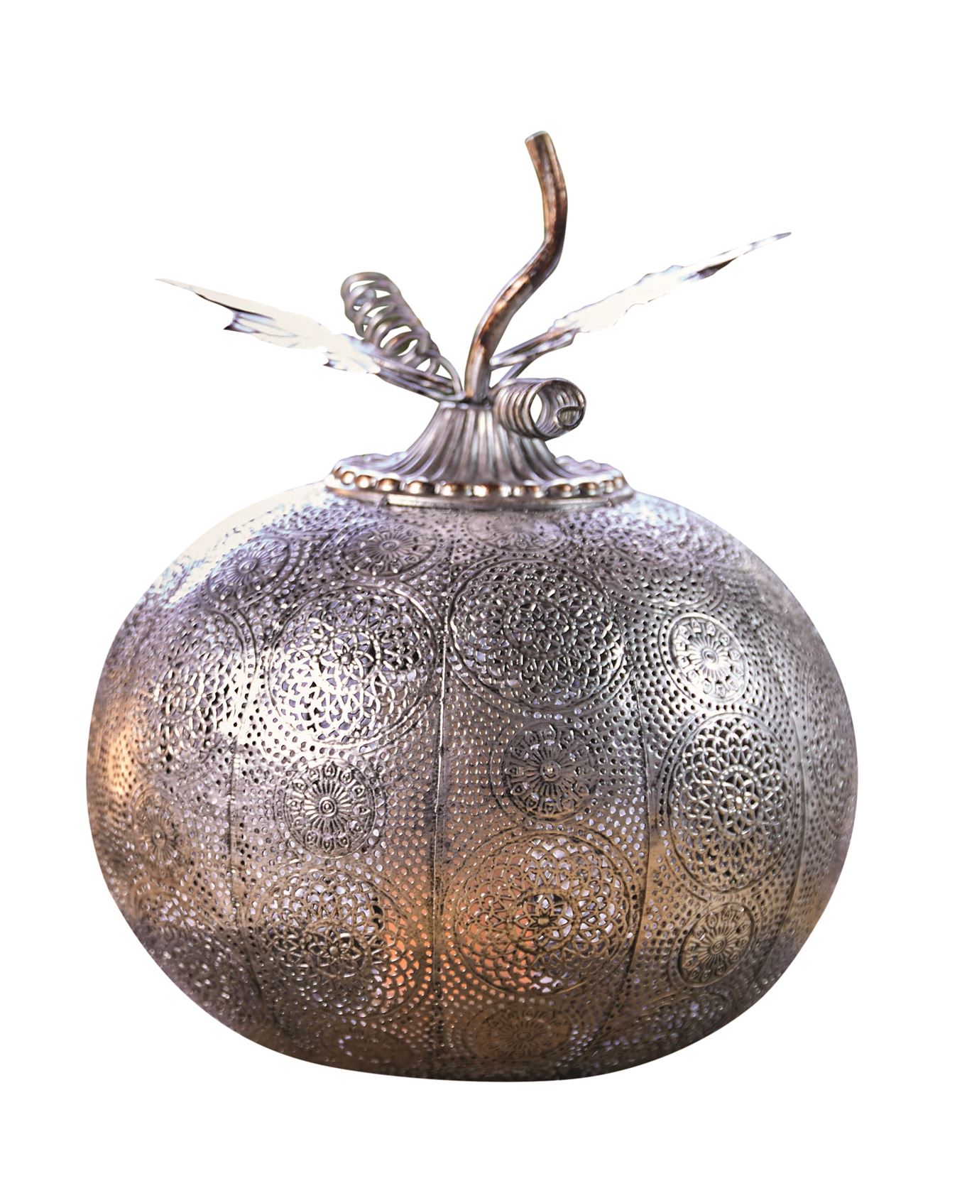 Batterij-Pumpkin-Ball-antique-silver