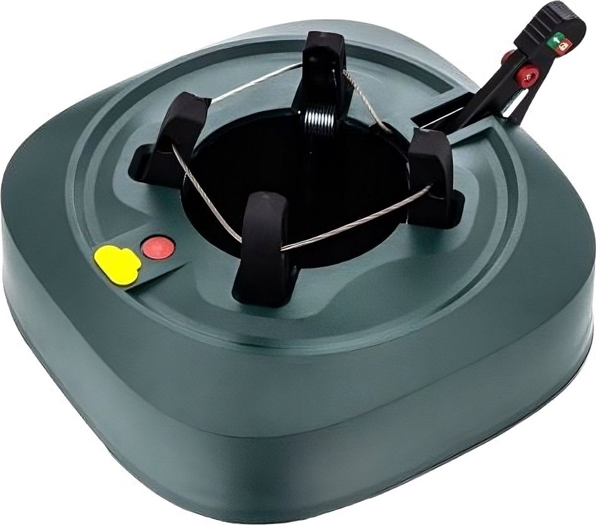 Famiflora Support de sapin de Noël Easy Grip à pédale - convient aux sapins de Noël jusqu'à 230 cm - avec réservoir d'eau
