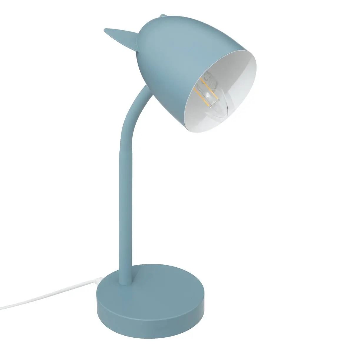Blauwe-oren-metalen-lamp