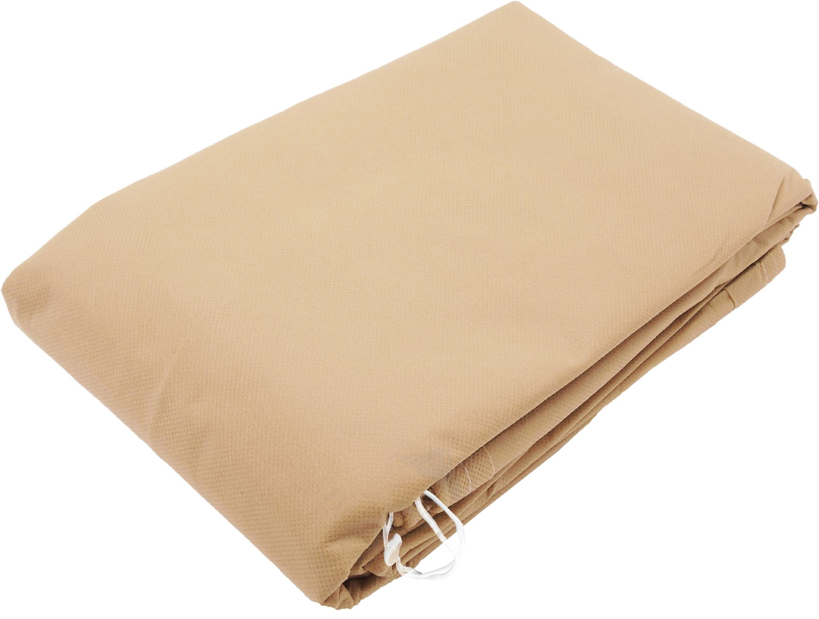 Housse d'hiver nature beige 300xØ250cm 70 g/m² avec cordon - avec zip