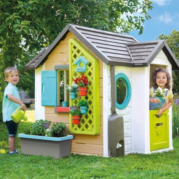 Smoby-Garden-house-kinder-speelhuisje-incl-gieterjes-potjes-