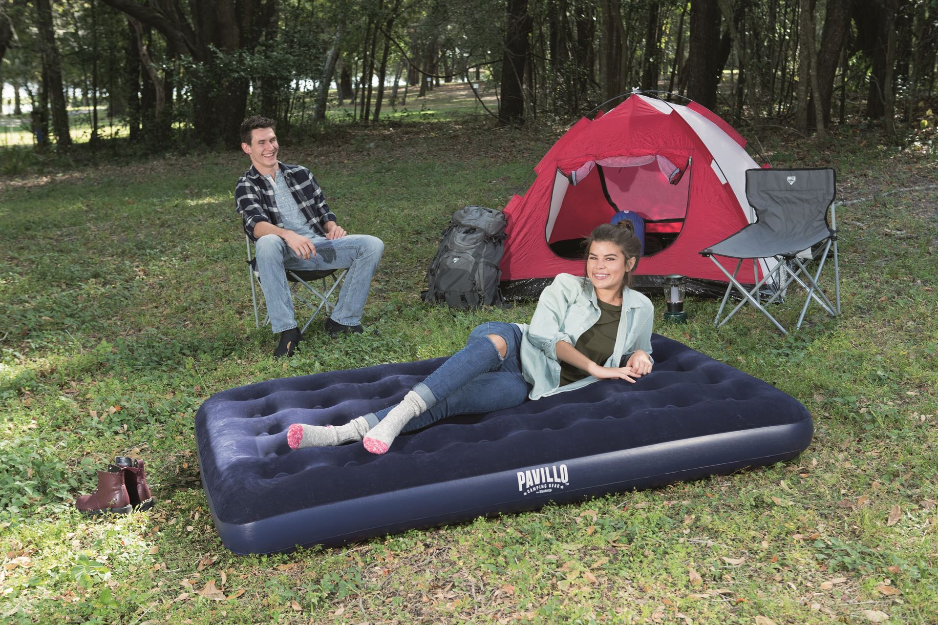 Bestway airbed 'Full' - 191x137x22 cm Bestway-1-91m-x-1-37m-x-22cm-Air-Mattress-Full
