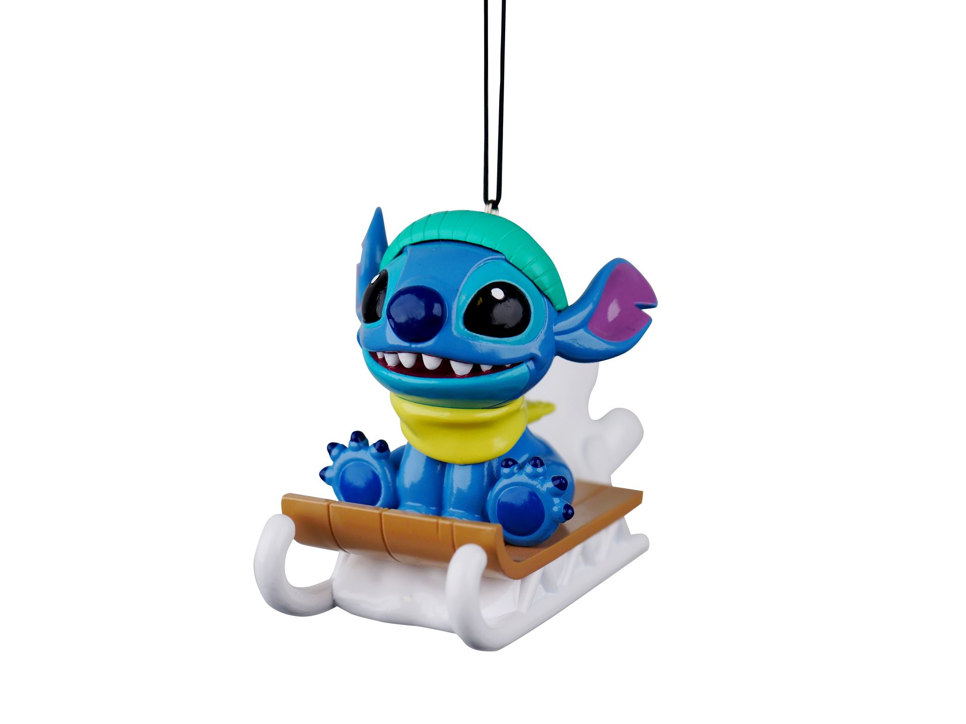 Kurt S. Adler - Disney© kerstornament - Stitch op slee
