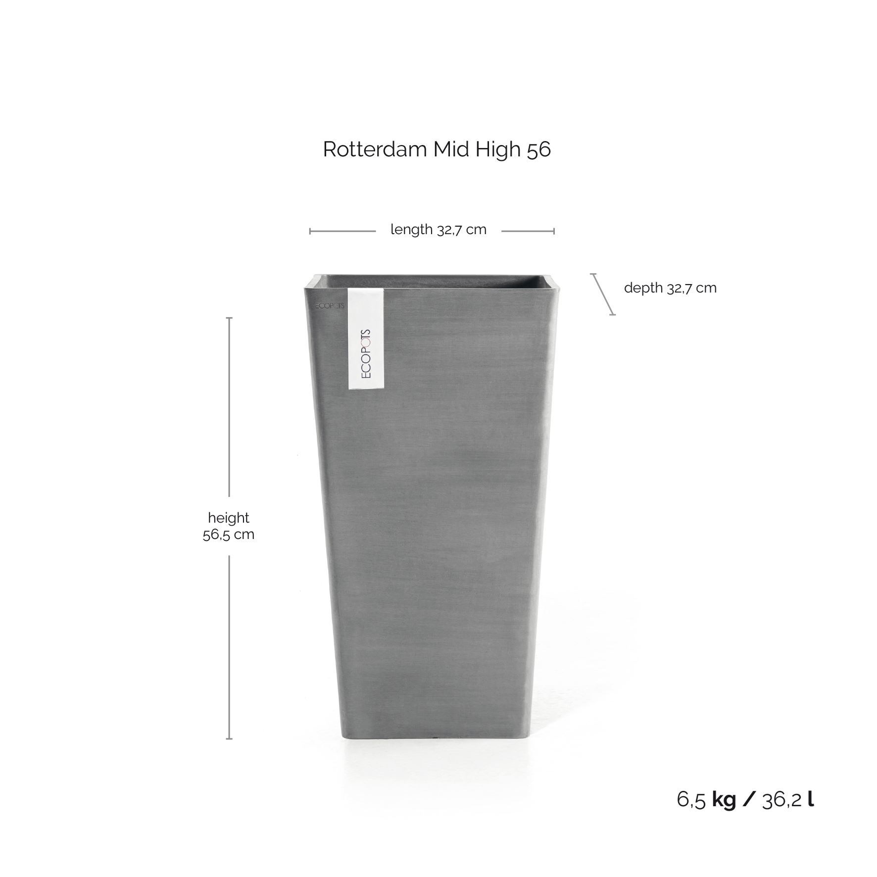 Ecopots-rotterdam-high-grey-LBH-30x30x56-cm