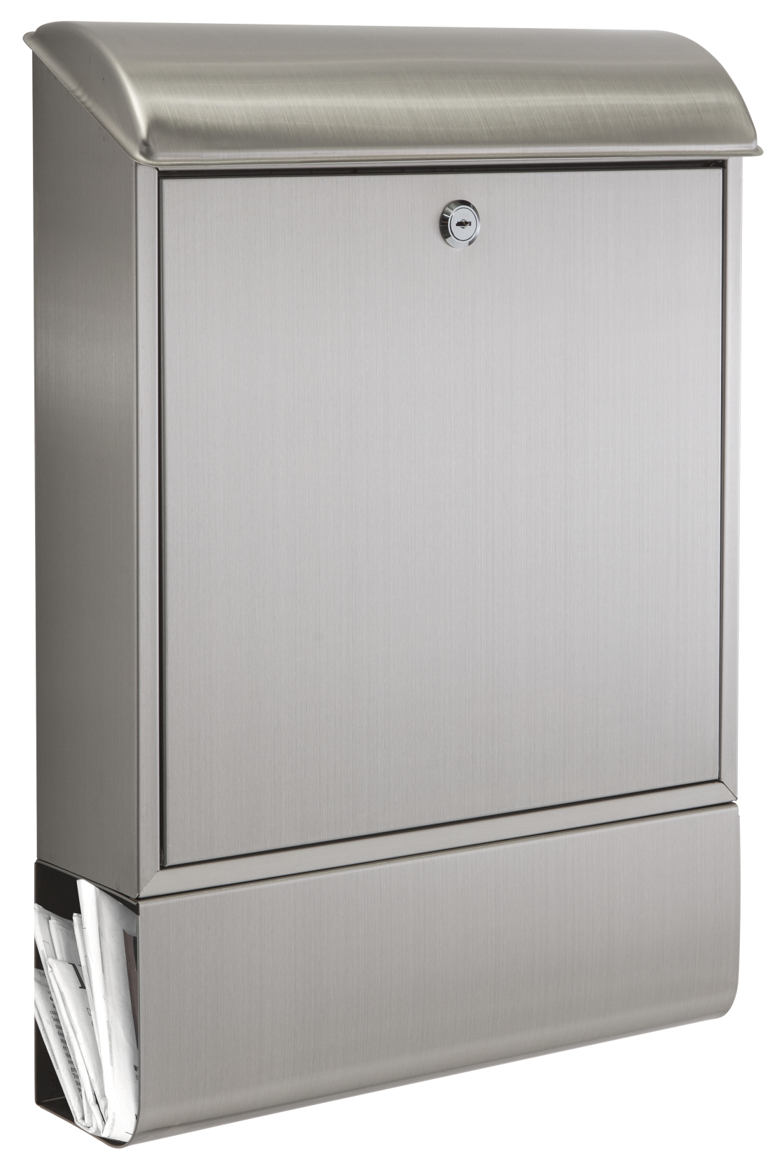 Practo Garden washington inox - Brievenbus in inox - 11,3x37,3x52cm