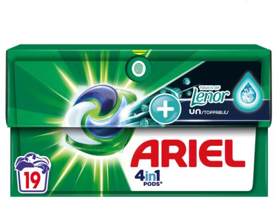 Ariel-pods-19pcs-4in1-Lenor-Unstoppables-408-5-GR