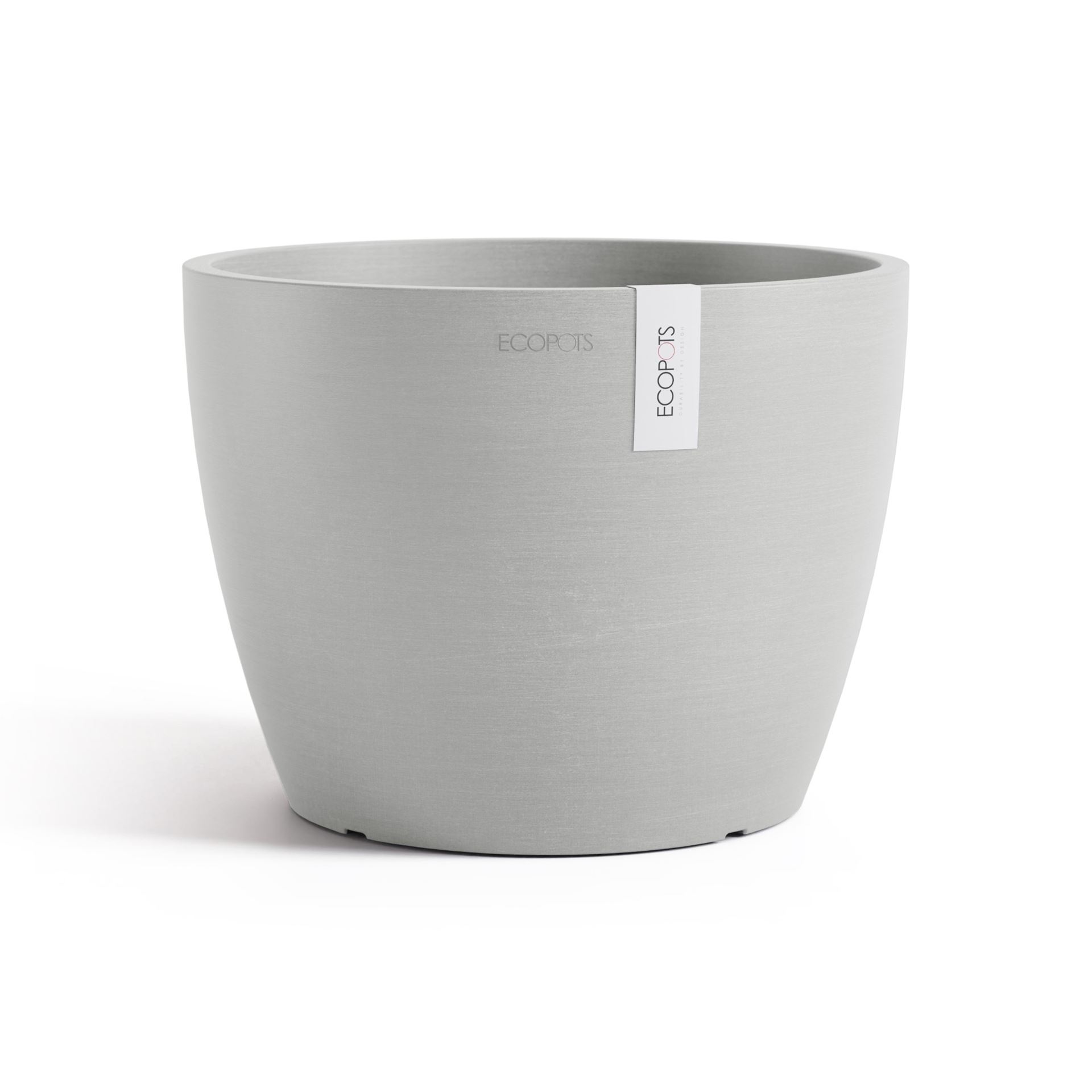 Ecopots-stockholm-white-grey-24cm-H17-6-cm