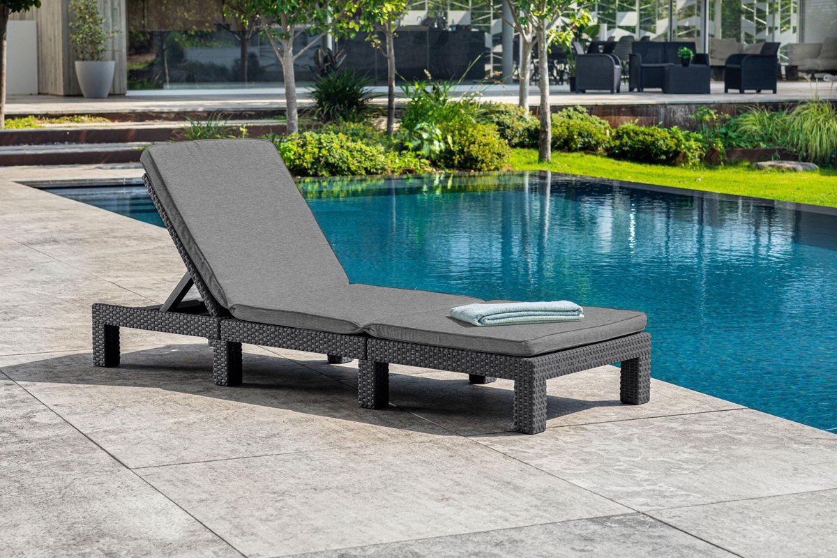 Daytona graphite sun lounger sale