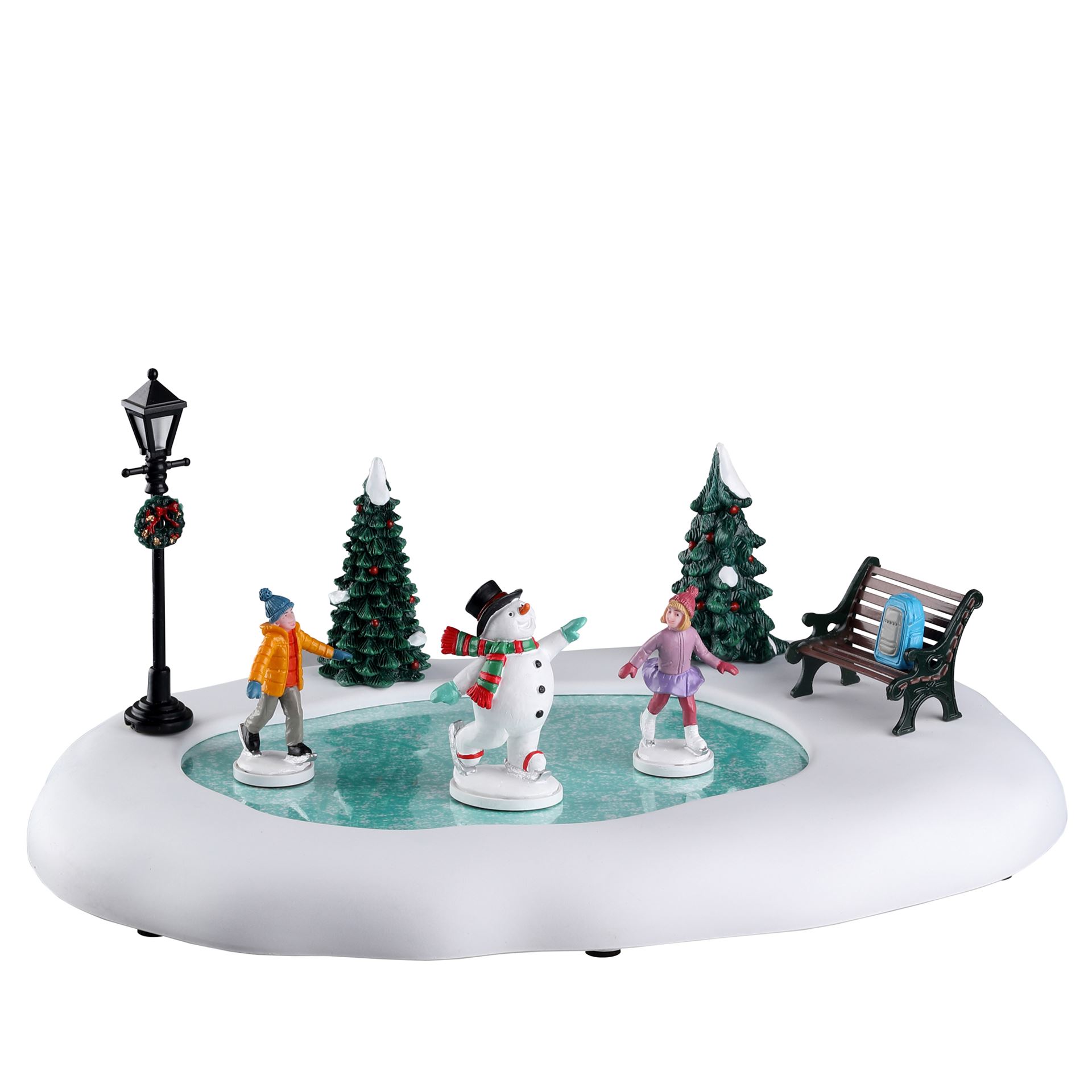 Lemax-Frosty-Goes-Ice-Skating-B-O-4-5V-