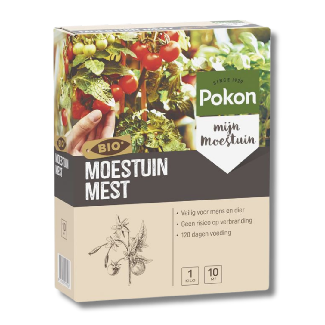 Pokon meststof voor moestuin - 1 kg - voor 10m² - bio