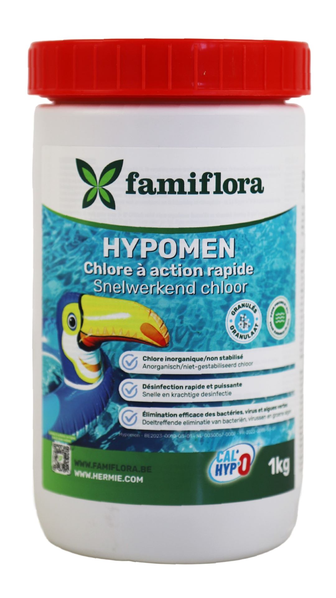 Snelwerkend-anorganisch-chloor-1kg-granulaat-niet-gestabiliseerd-chloor