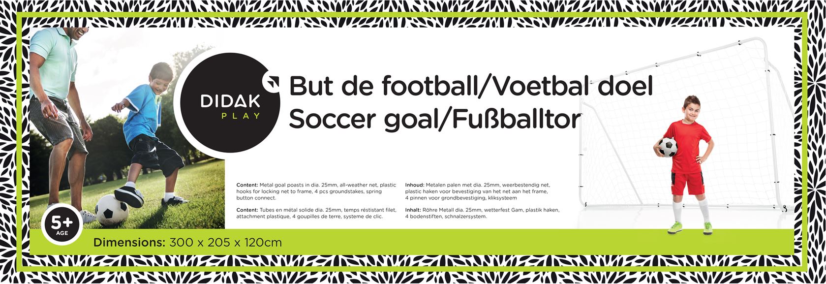 Voetbaldoel-300x205x120-cm-Goal