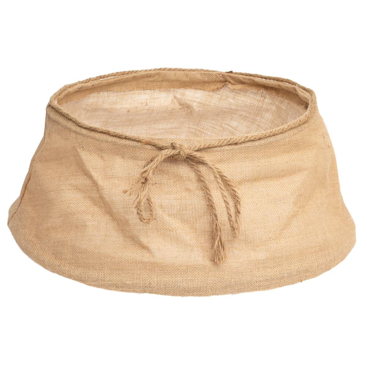 Jute Kerstboomvoet - Kleur Beige