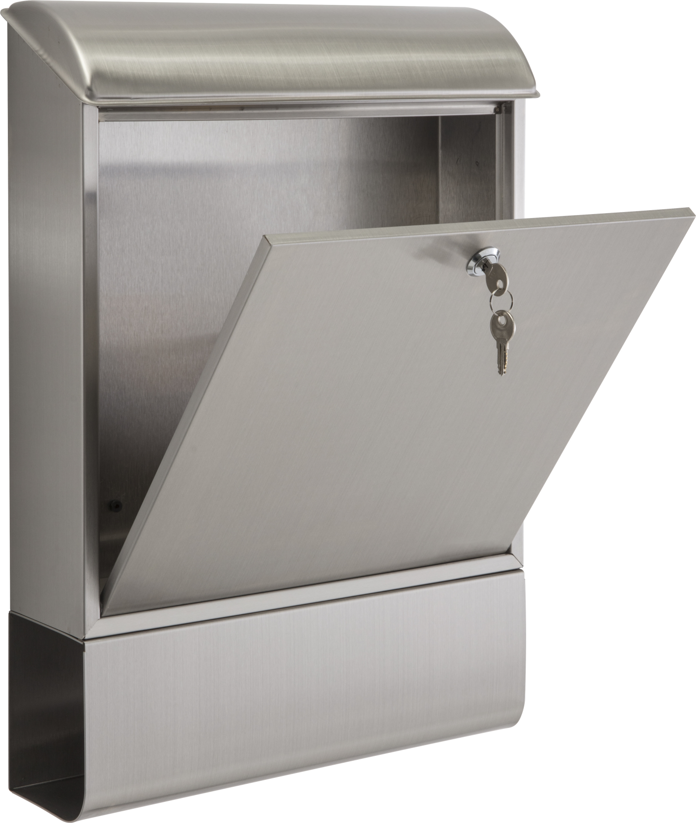 Practo Garden washington inox - Brievenbus in inox - 11,3x37,3x52cm