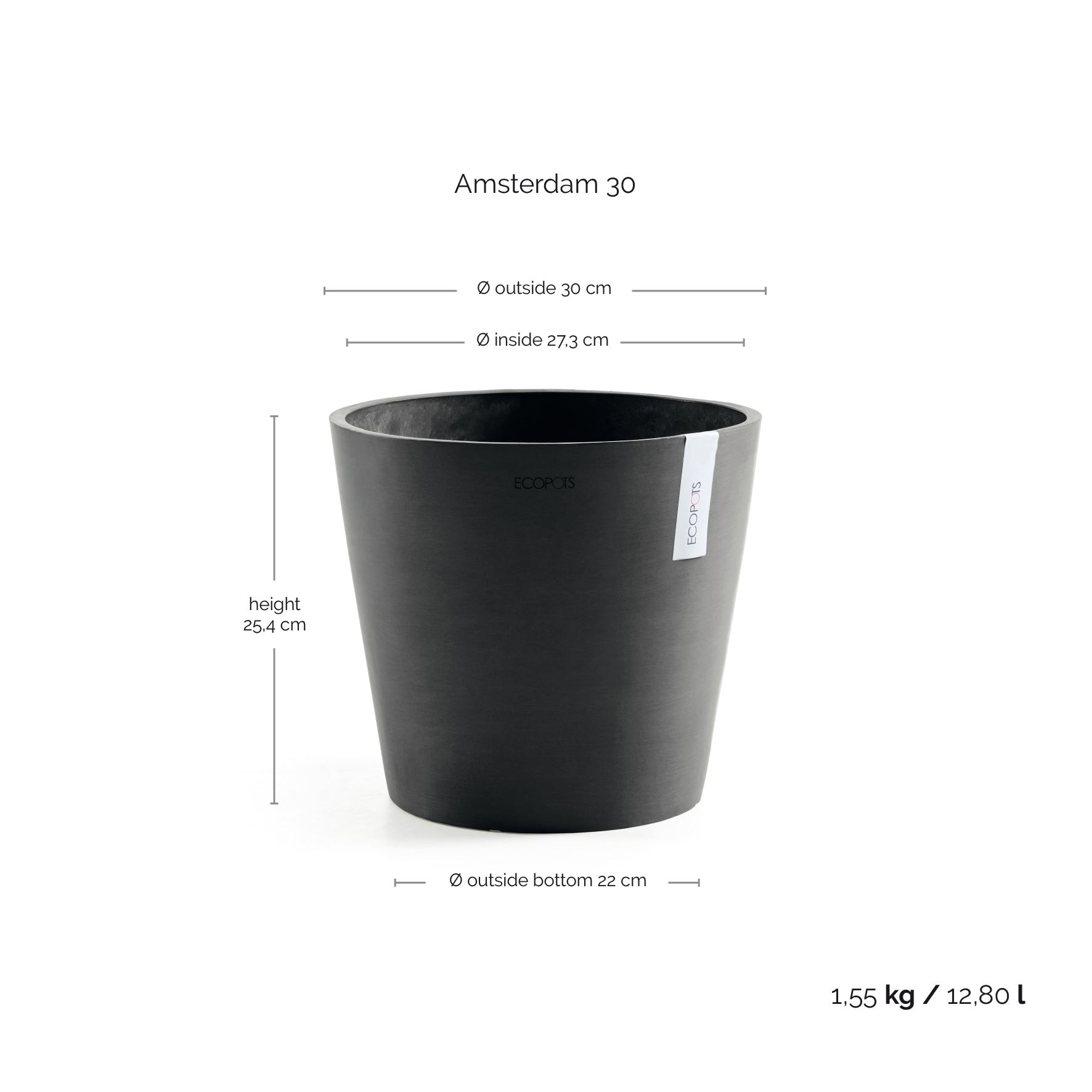 Ecopots-amsterdam-dark-grey-30-cm-H26-3-cm