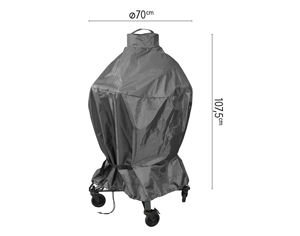 Platinum AeroCover Kamado BBQ Cover - Ø70 cm - Universal for Big Green Egg & The Bastard, among others