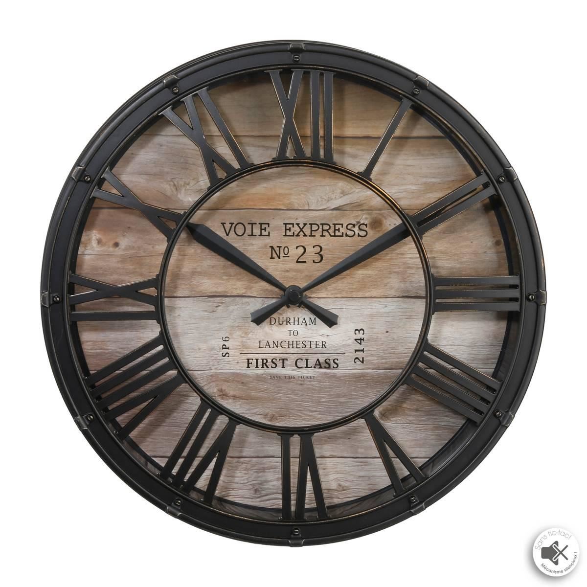 Klok-D39cm-Ezio-vintage-hout-