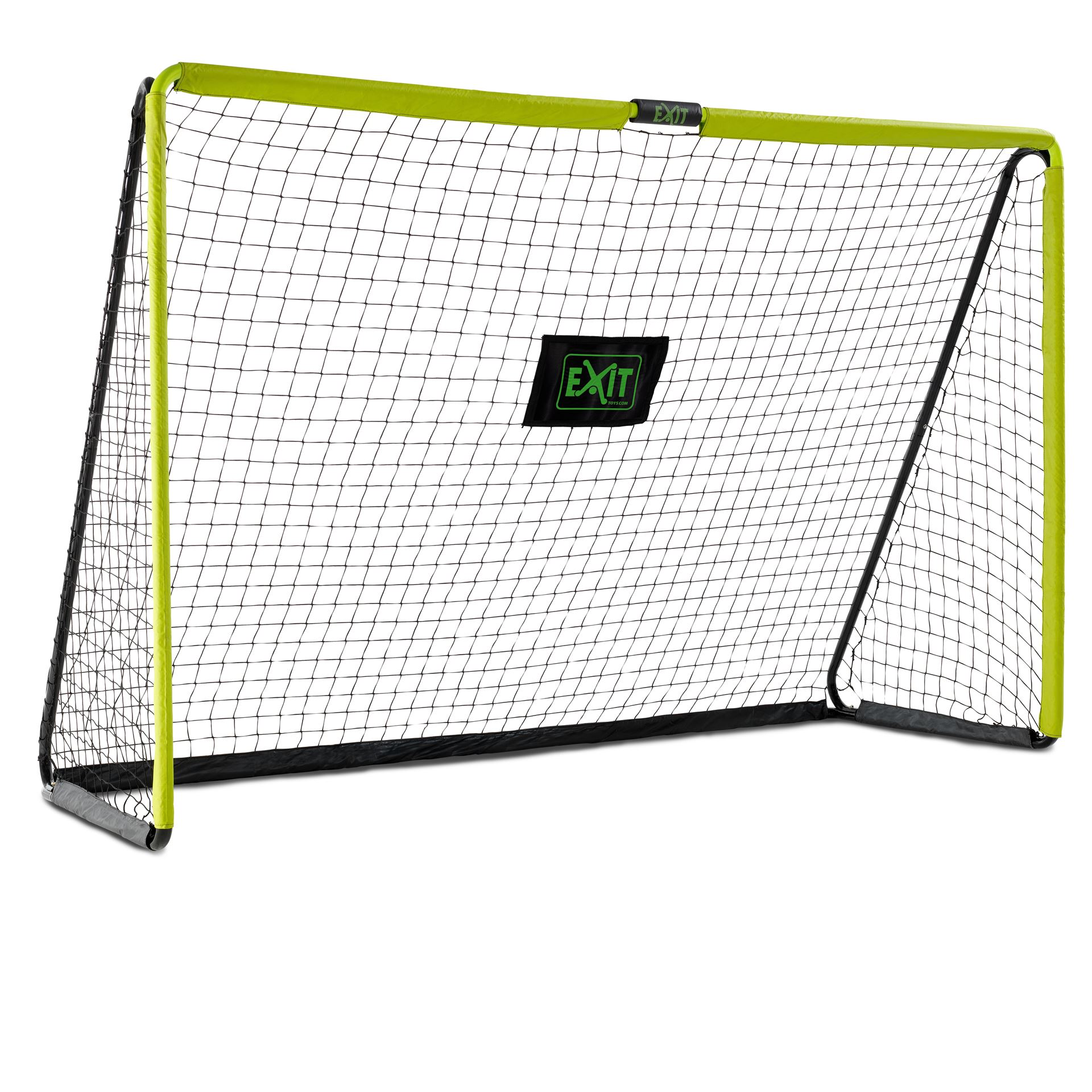 EXIT-Tempo-stalen-voetbaldoel-300x200cm-groen-zwart