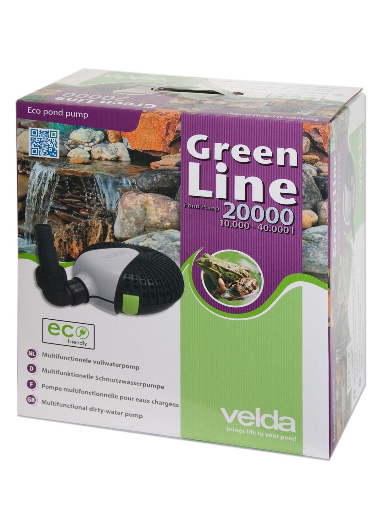 Velda Green Line 20000 - pompe de bassin économe en énergie