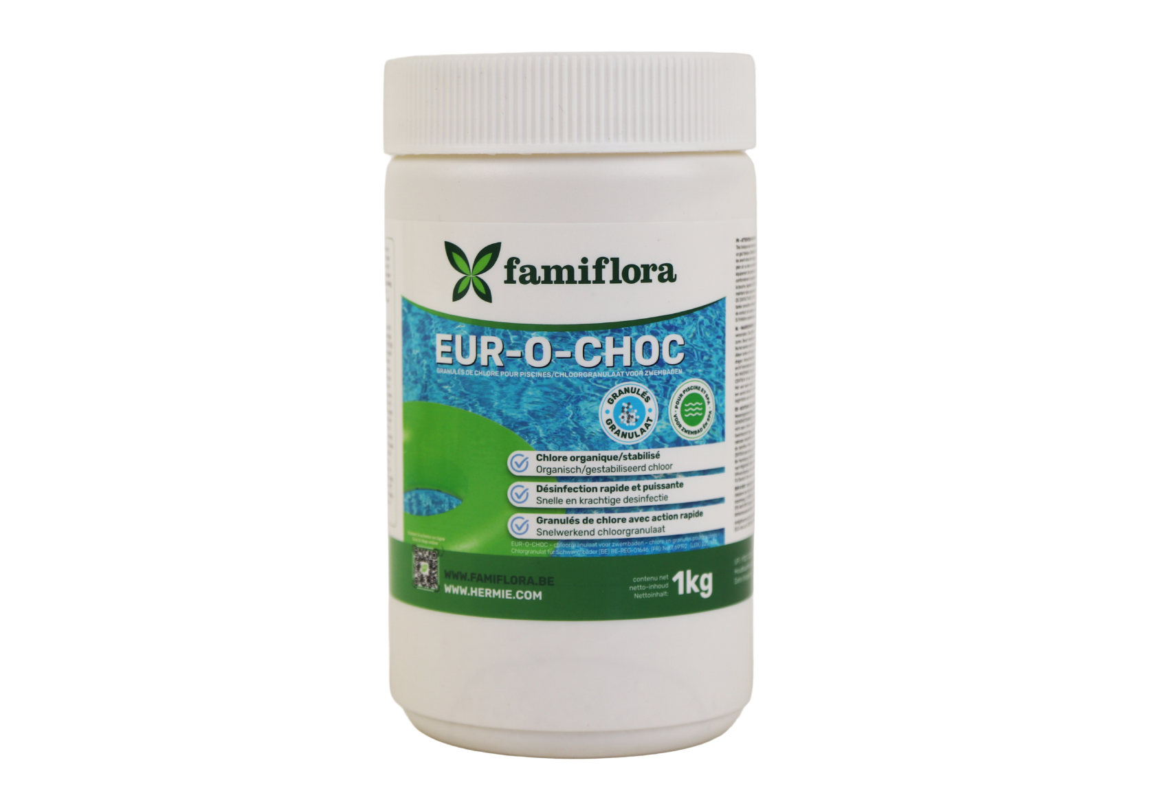 Famiflora Fast - snelwerkend chloorgranulaat 1kg