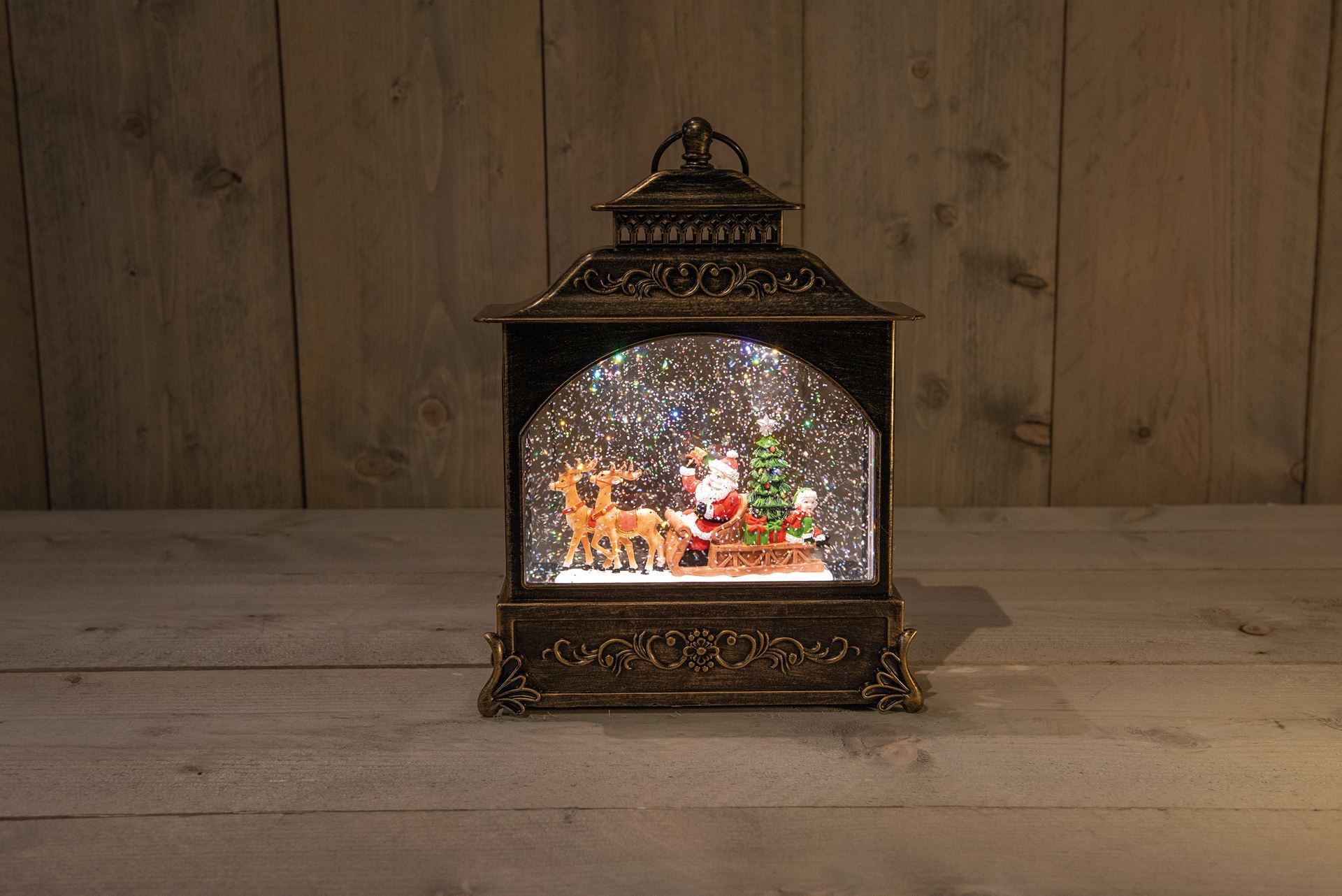 Lantaarn-Kerstman-22x8x29cm-Led-warm-wit