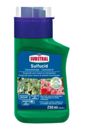 Substral Sulficid voor rozen en sierplanten 250 ml - BIO concentraat op basis van zwavel