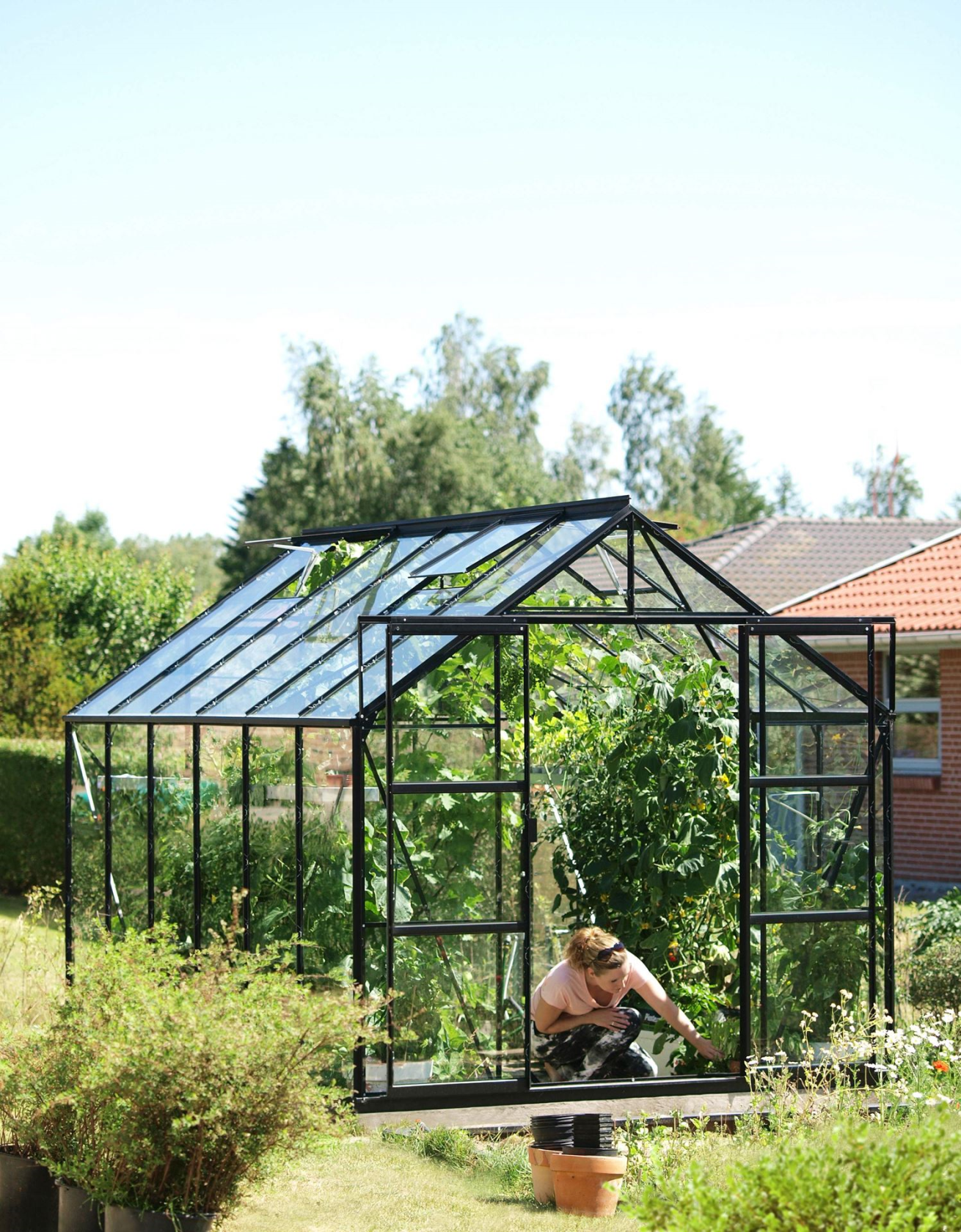 Vitavia Uranus serre - 9,9m² - Zwart
