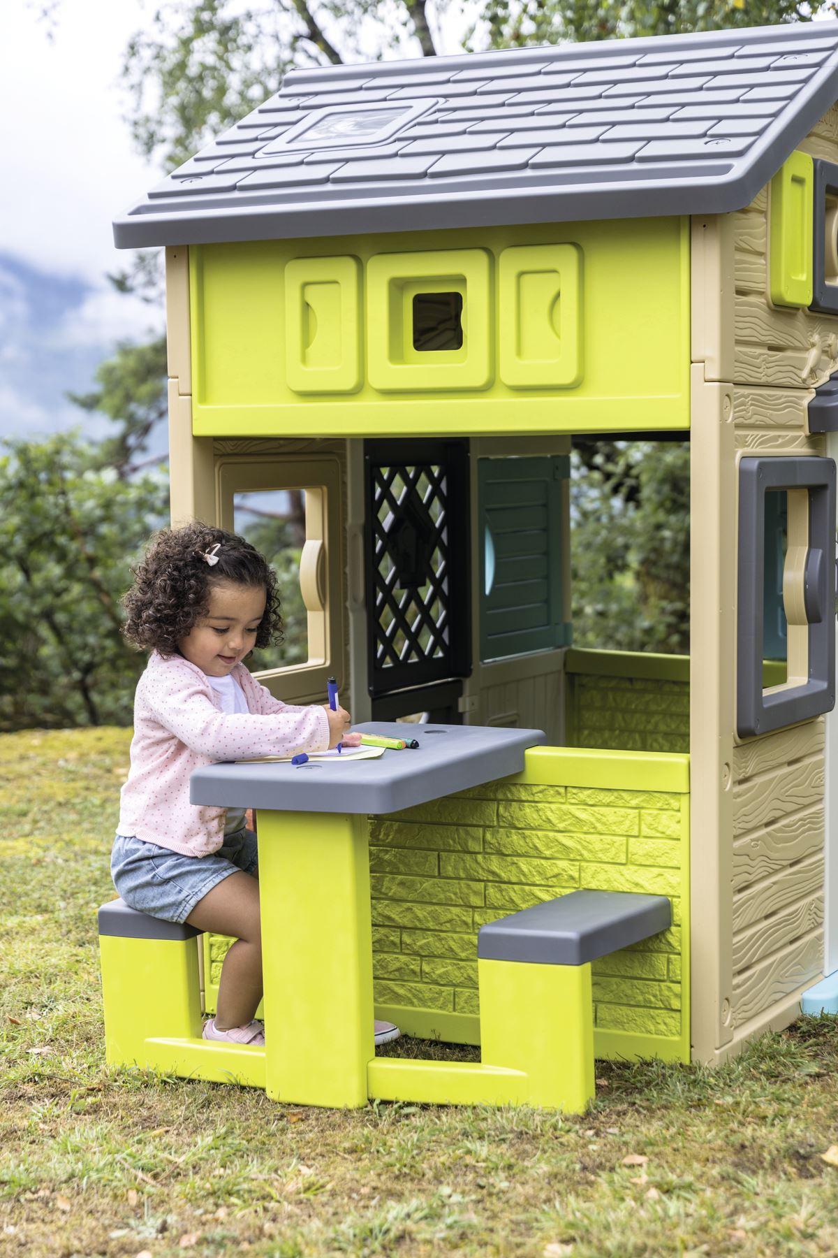 Smoby Picnic Table Cozy table for playhouse For little ones from 2 years and up