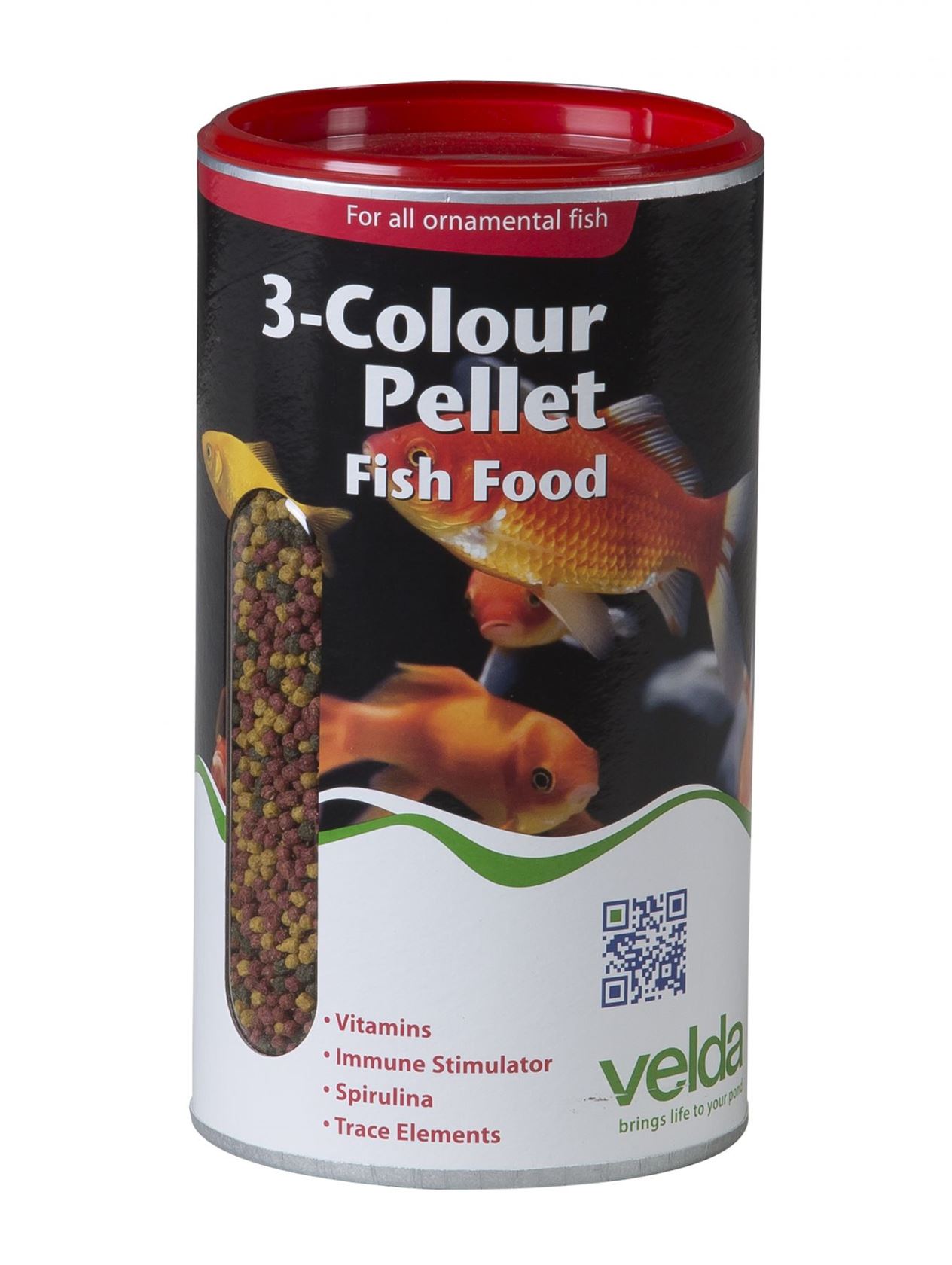 3-Colour-Pellet-Food-1250-ml-hoogwaardige-3-kleurenmix-voor-alle-vijvervissen