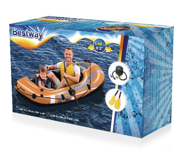 Bestway-Opblaasboot-Kondor-2000-2-personen