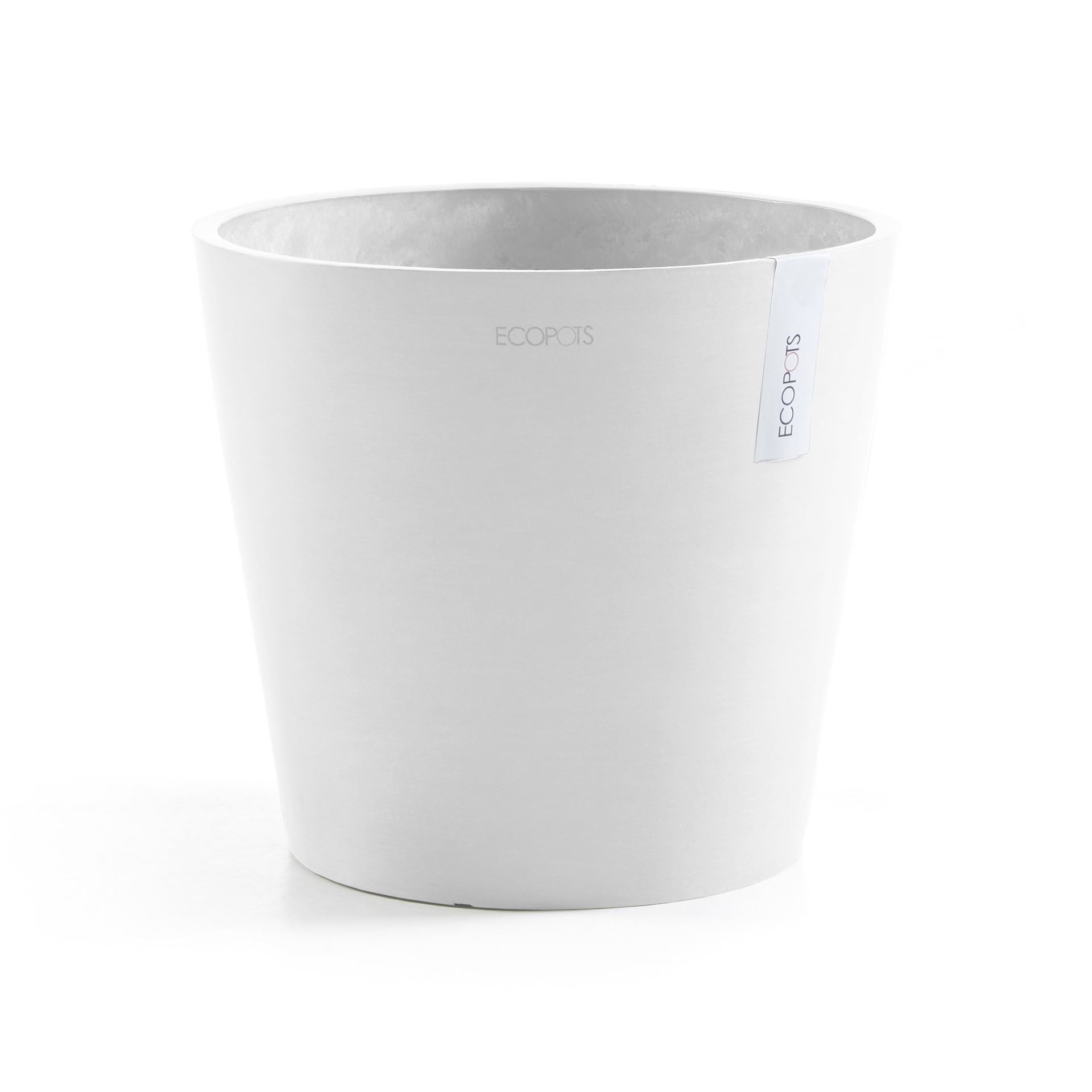 Ecopots-amsterdam-pure-white-25-cm-H24-5-cm
