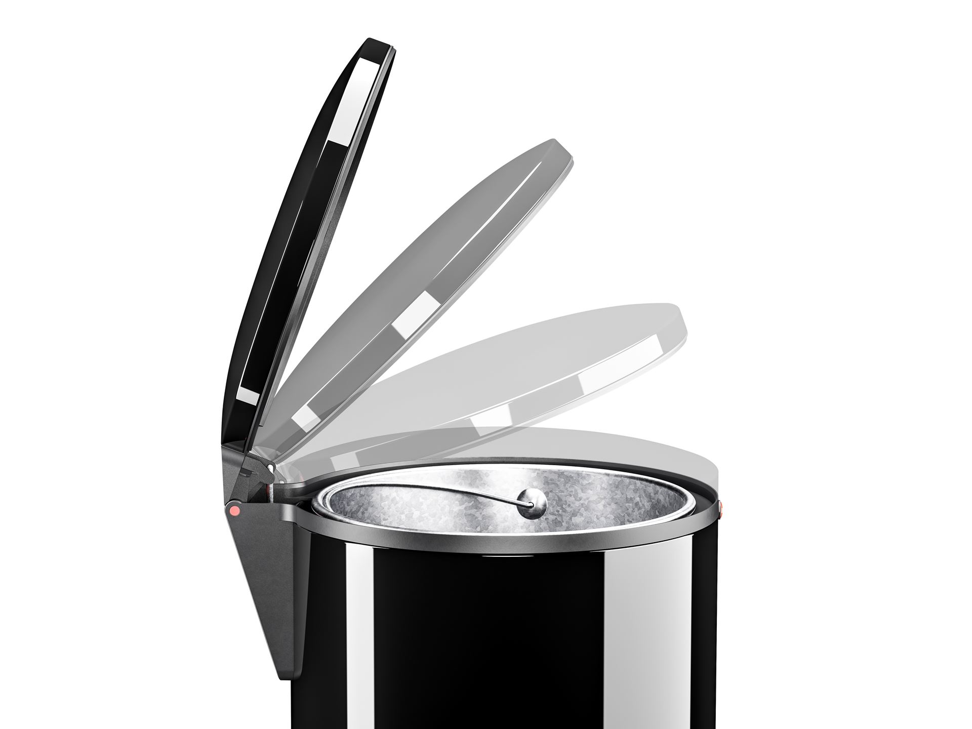 Pedaalemmer-pure-l-zwart-25l