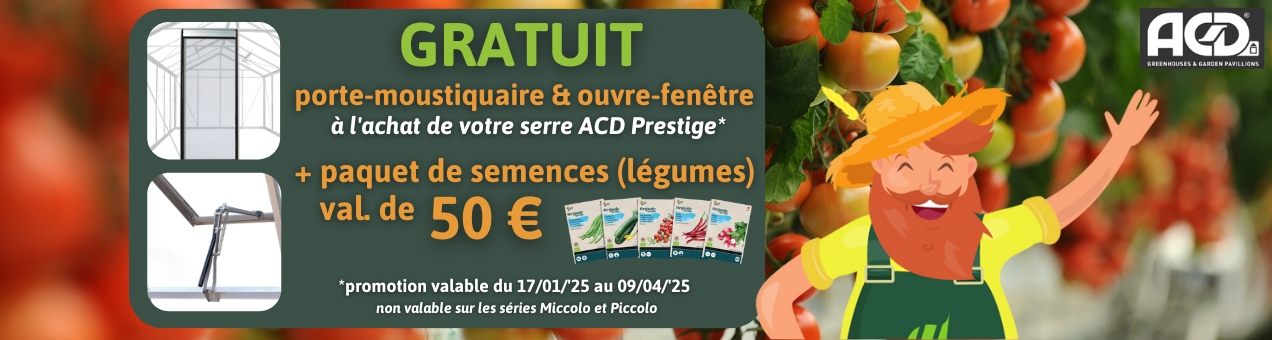 Serre d'action de printemps ACD