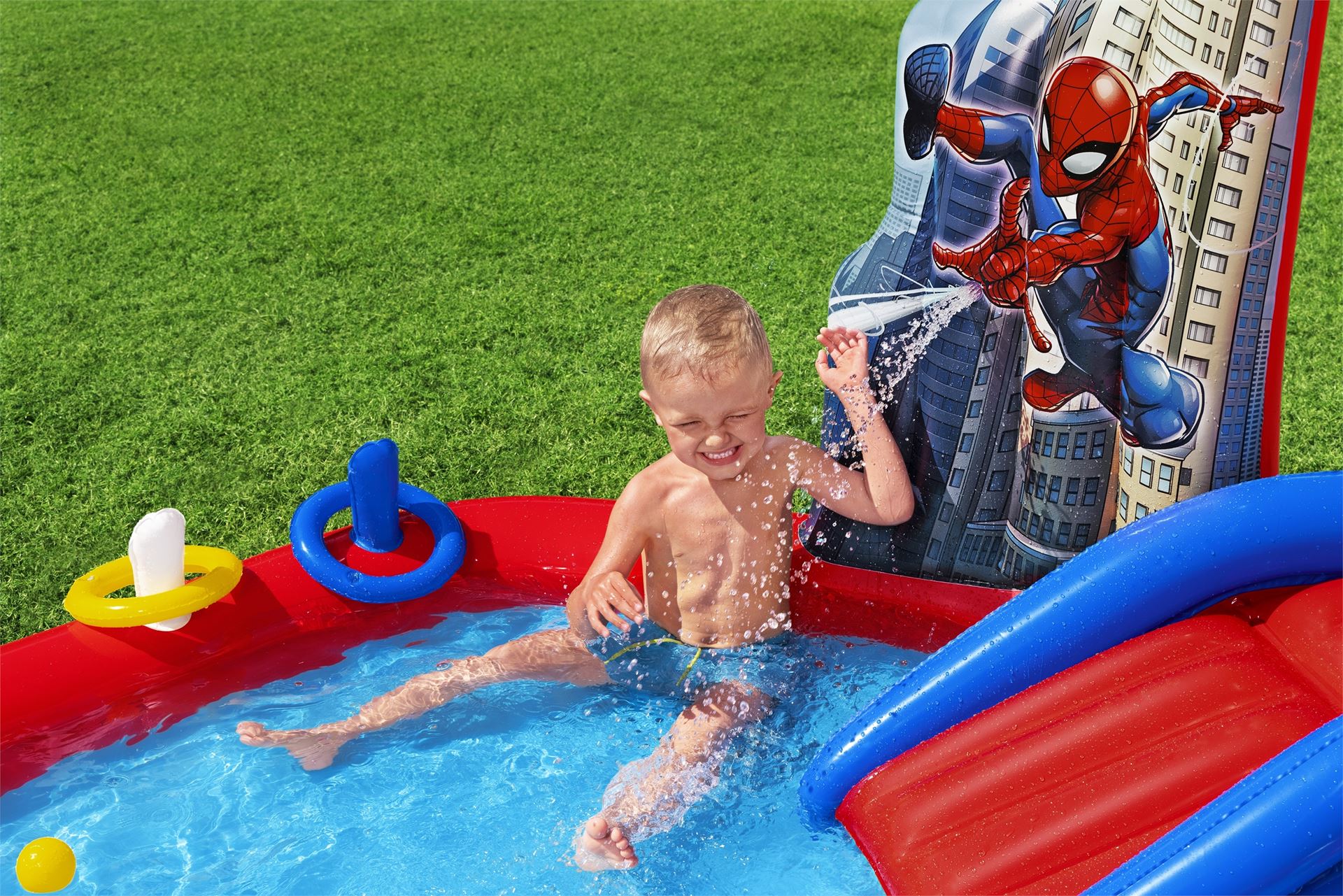 Spiderman-opblaasbaar-kinderzwembad-ballenbad-211x206x127cm-playcenter