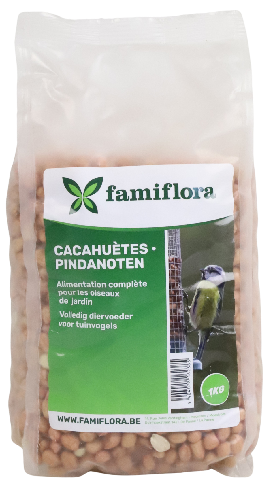 Famiflora Pinda's voor Buitenvogels - 1kg - Eiwitrijk vogelvoer