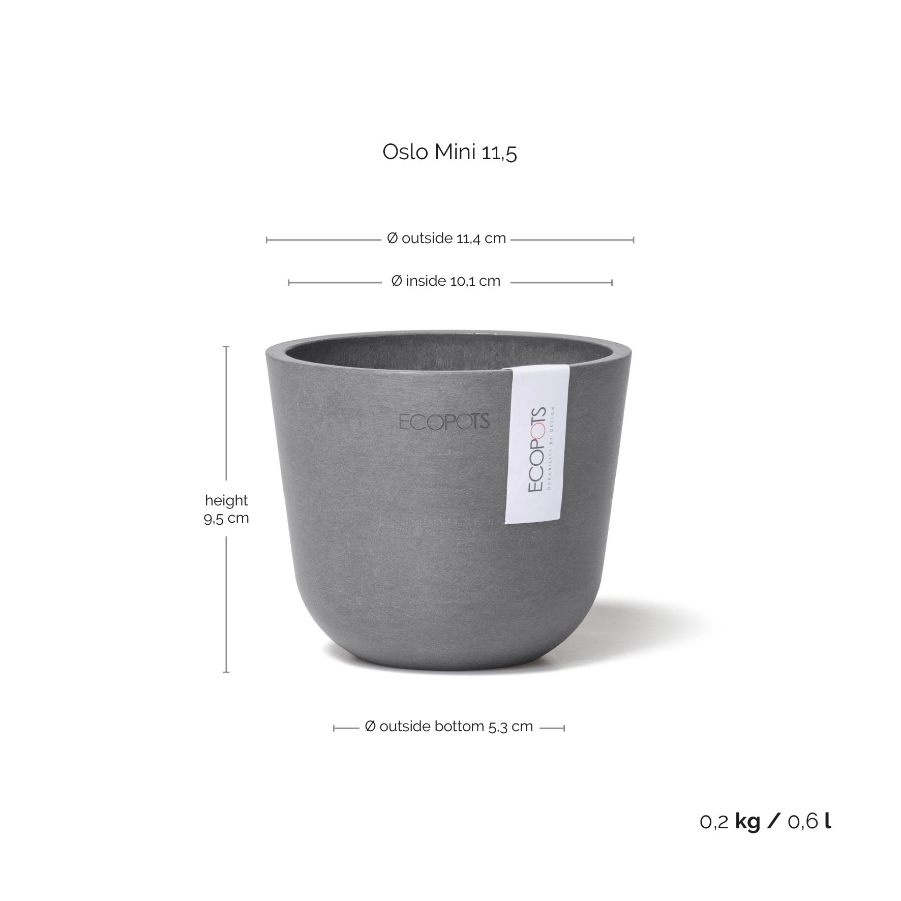 Ecopots-oslo-mini-grey-11-5-cm-H10-cm