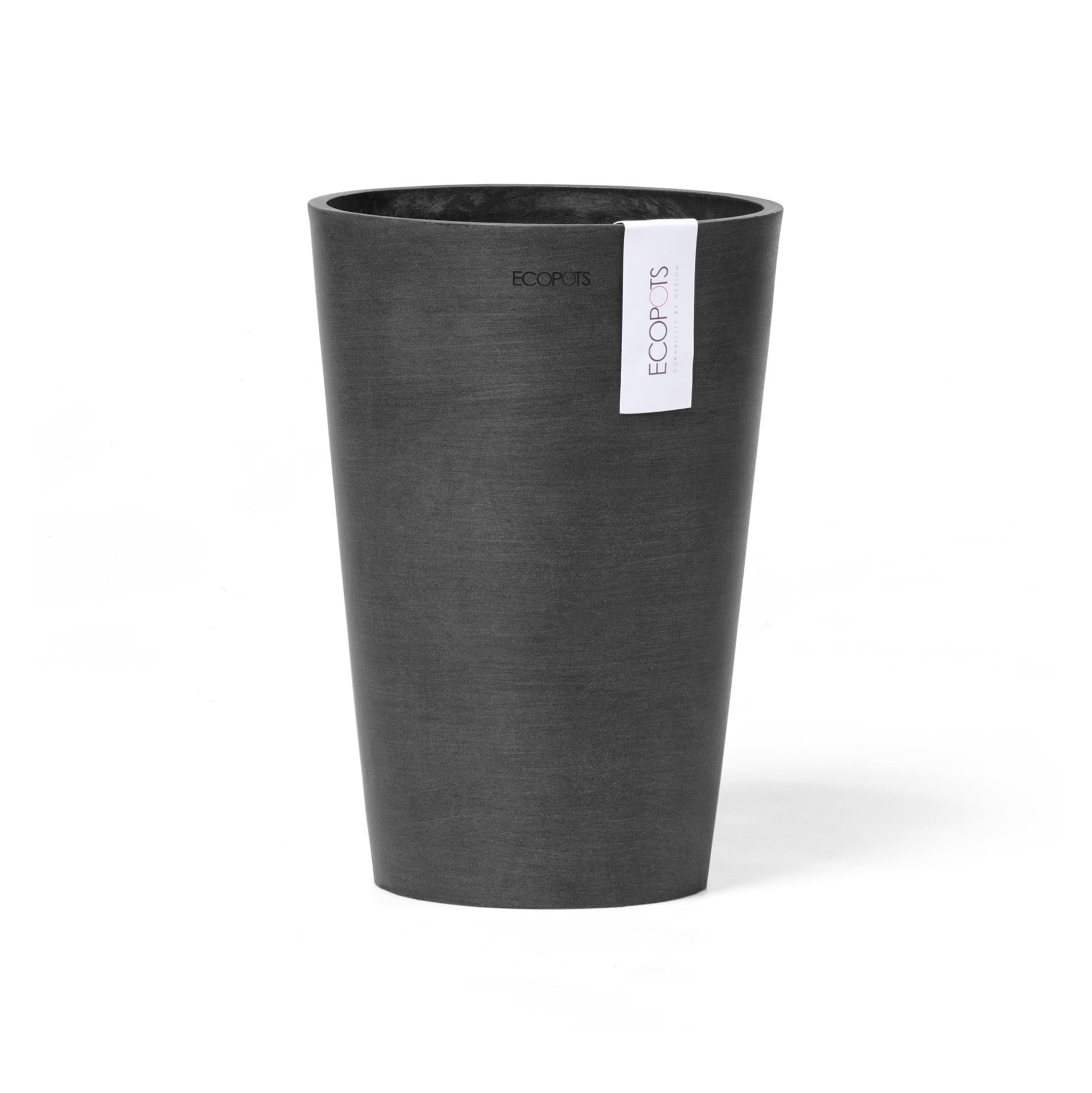 Ecopots-pisa-dark-grey-17-5-cm-H25-cm