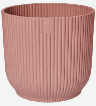 Elho Vibes Fold Bowl 25 cm - Delicate Pink - Bac à plantes tendance pour table ou rebord de fenêtre