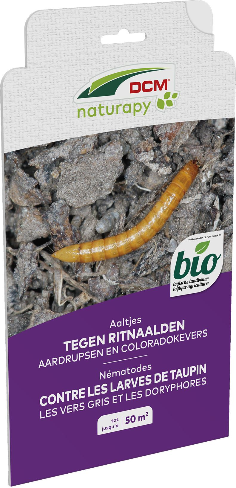 DCM Carpi-Guard - 50m² - aaltjes tegen koperworm, aardrups, rupsen en coloradokever - 25 miljoen