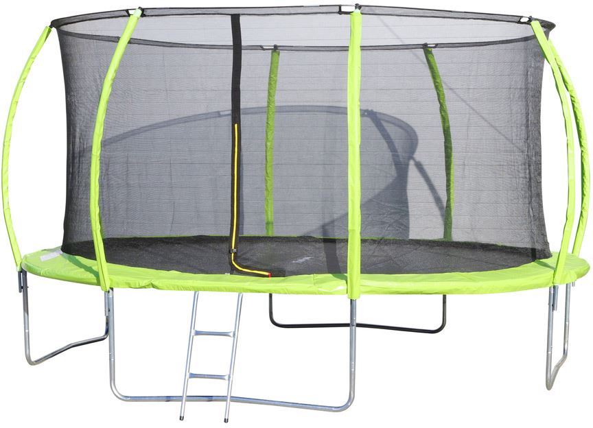 Trampoline-366cm-met-net-en-ladder