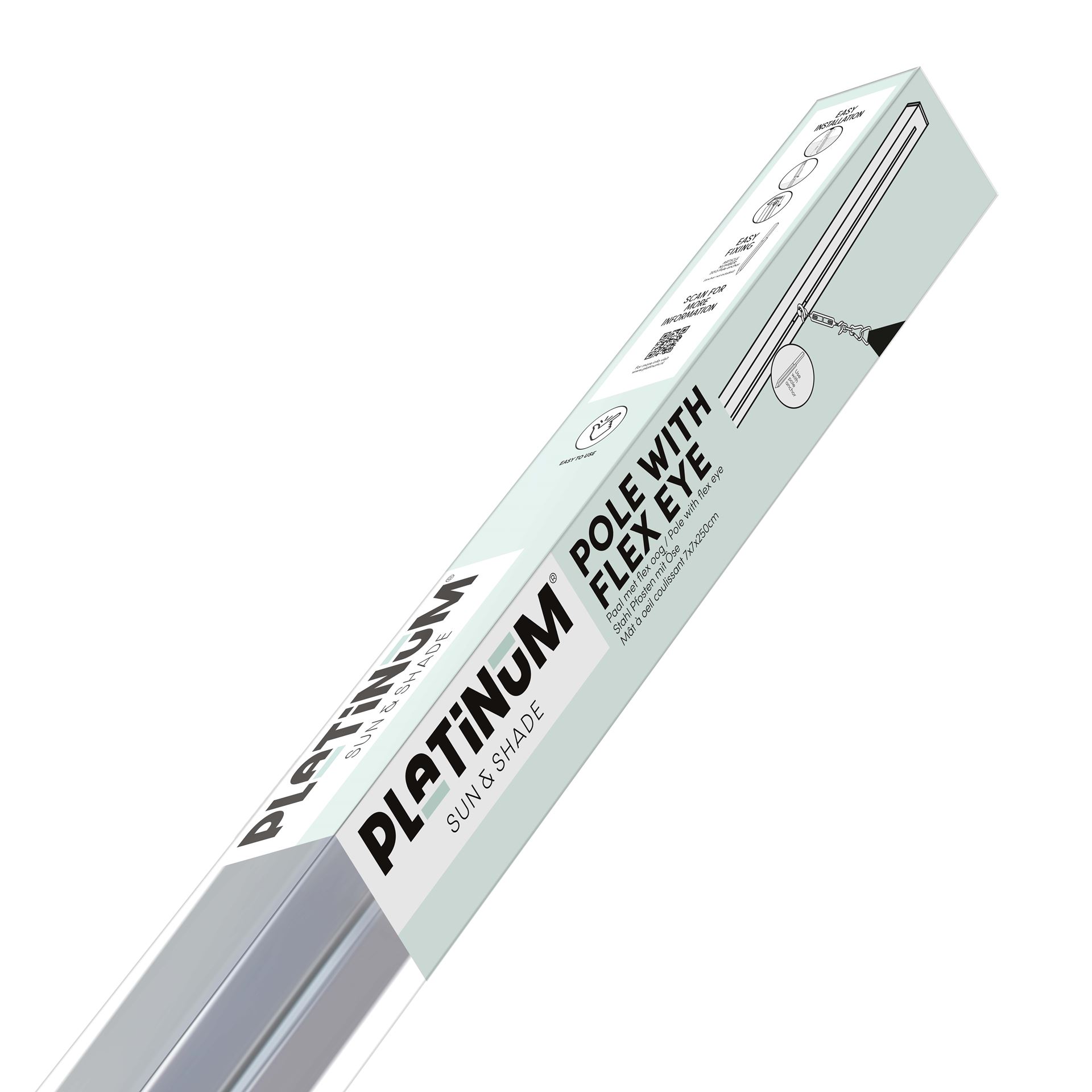 Platinum-Sun-Shade-Paal-met-flexoog-70x70x250mm