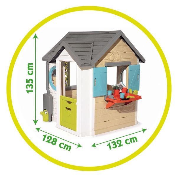 Smoby-Garden-house-kinder-speelhuisje-incl-gieterjes-potjes-