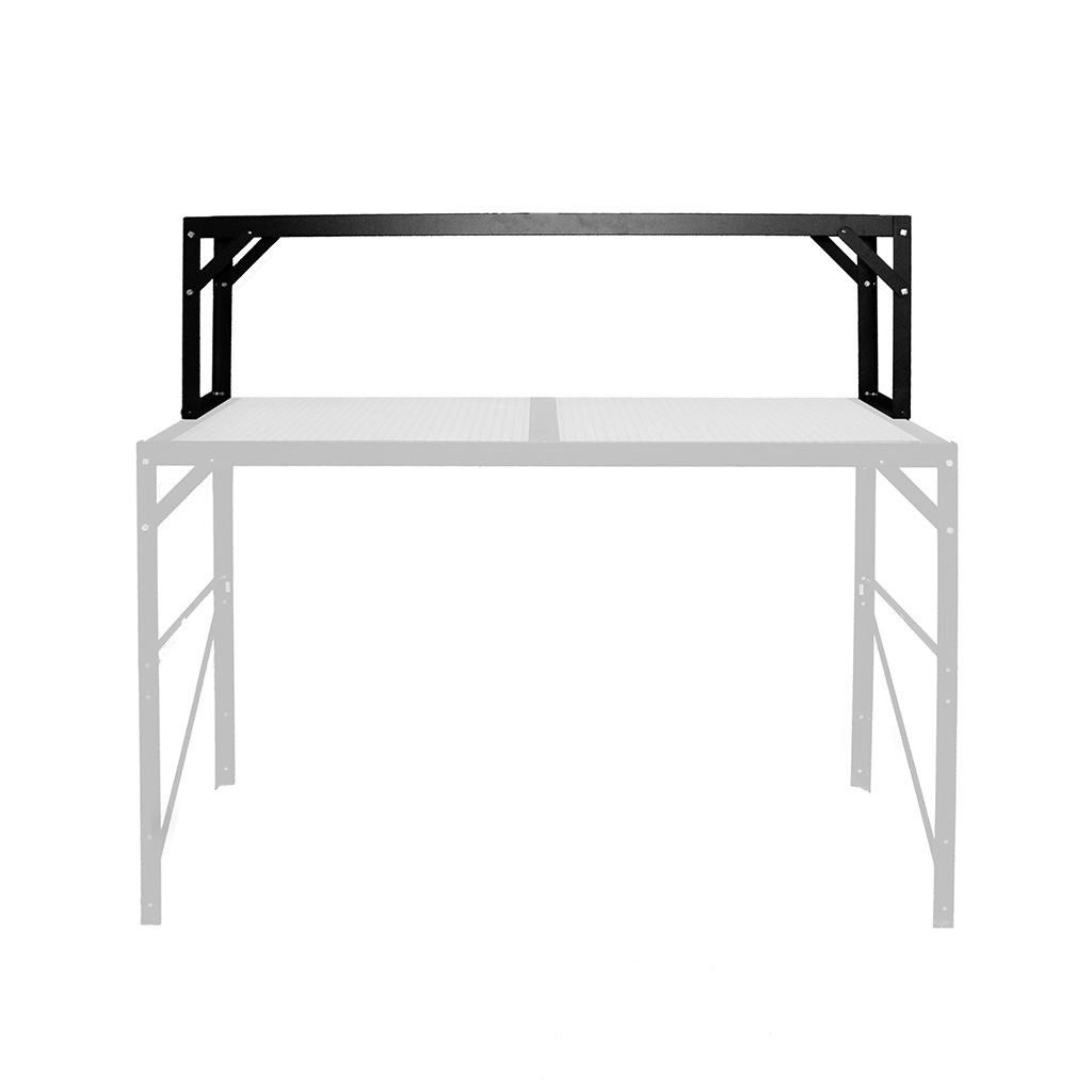 Vitavia tafelopzetstuk zwart - 121 x 28 x 39 cm