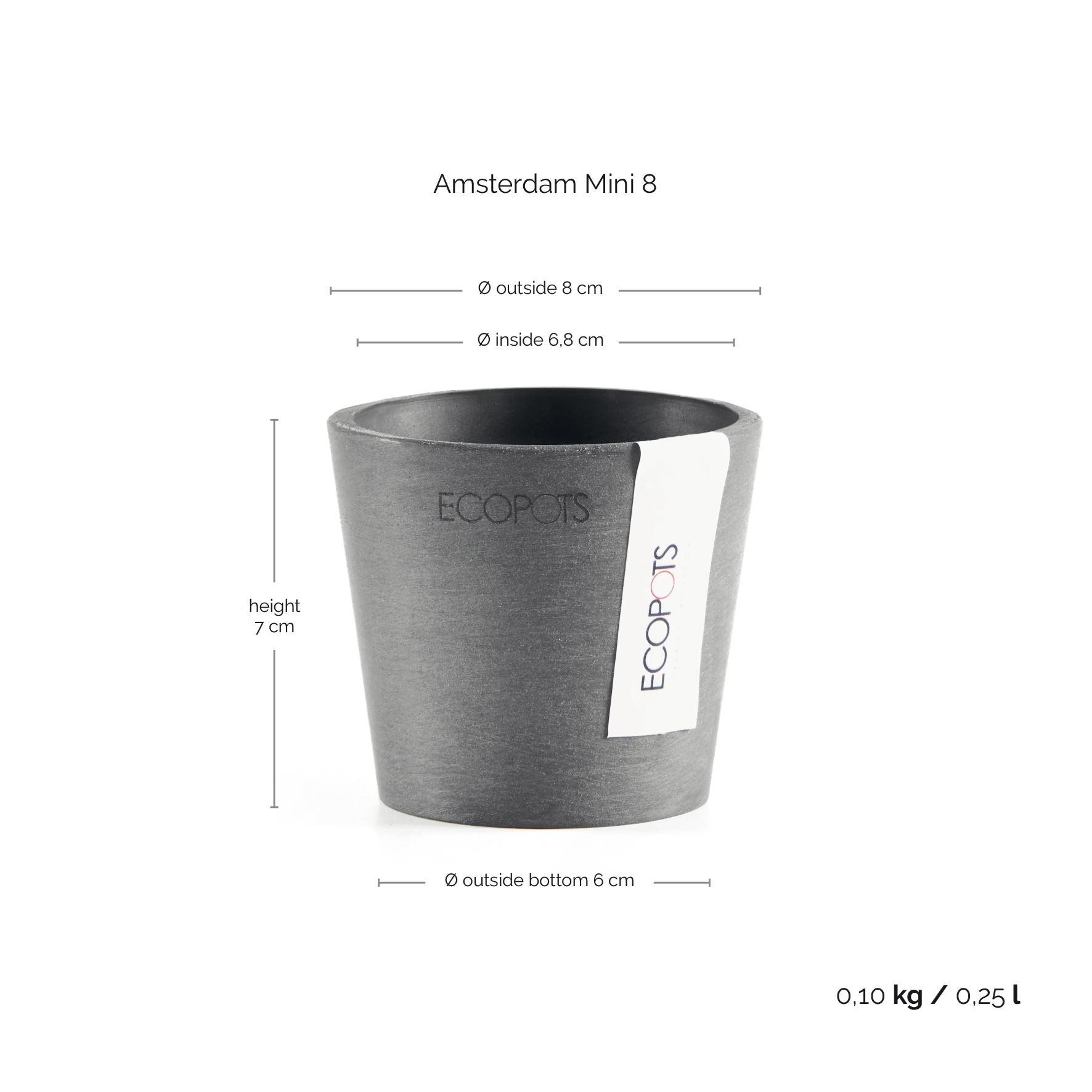 Ecopots-amsterdam-mini-grey-8-cm-H7-cm